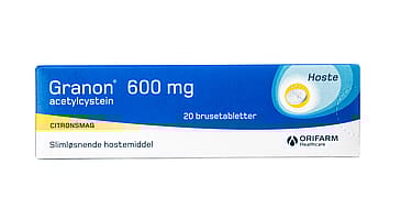 Granon Brusetabletter 600 mg 20 stk