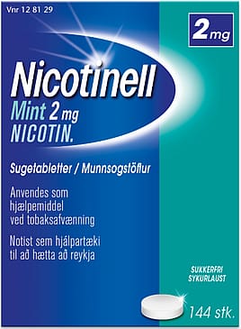 Nicotinell Mint Sugetablet 2 mg 144 stk